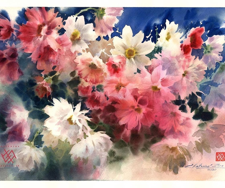 Gallery of Watercolor painting by Ekaterina Sava - Belarus