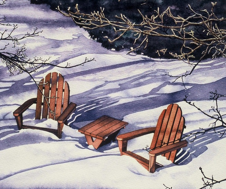 Gallery of Watercolor painting by Irena Roman-USA