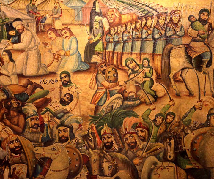 Gallery of Painting - Ghahveh Khaneh (Coffee House) Painting