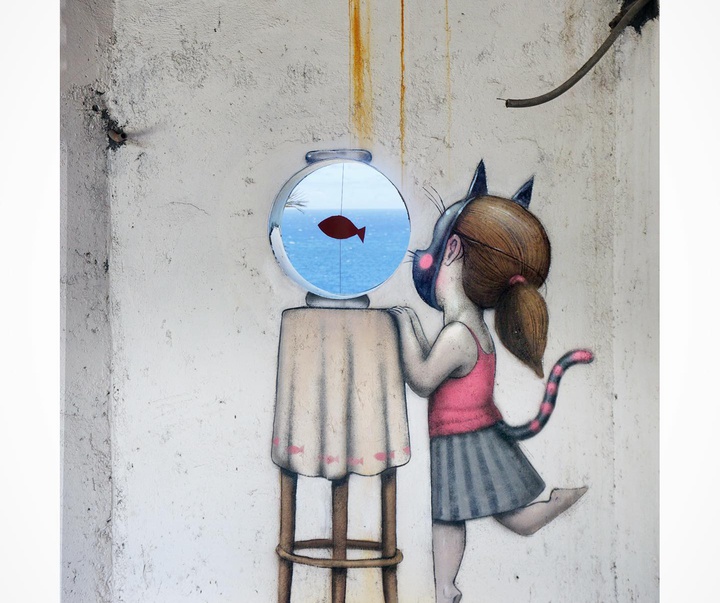 Gallery of street painting by Seth Globepainter - France