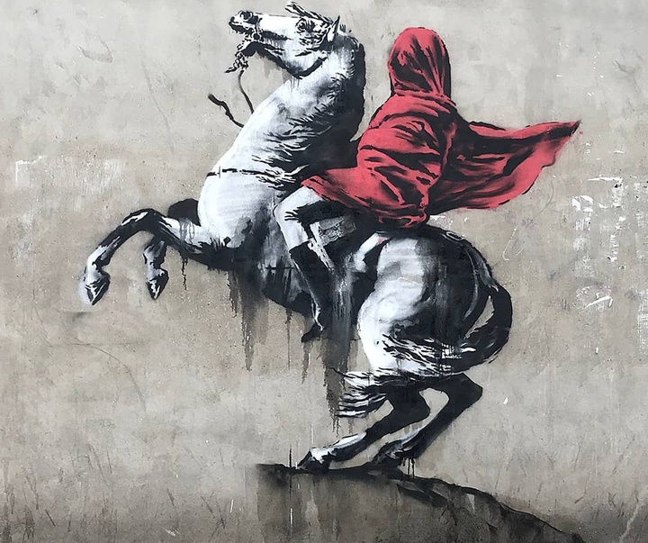 Gallery of Banksy Street artist-England