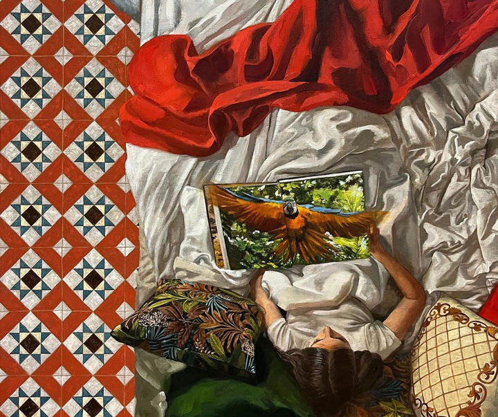 Gallery of Painting by Frances Featherstone - UK