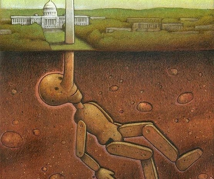 Gallery of Cartoon about War by Pawel Kuczynski-Poland