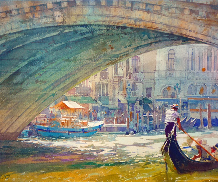 Gallery of Watercolor Painting by Geoffrey Wynne-UK