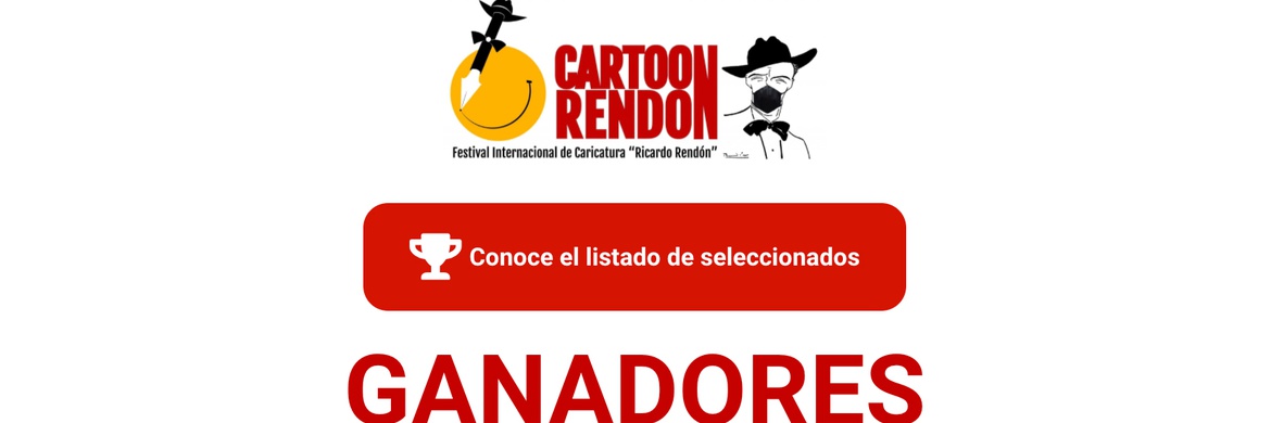 Winners of The 28th CartoonRendon international festival -Colombia 2021