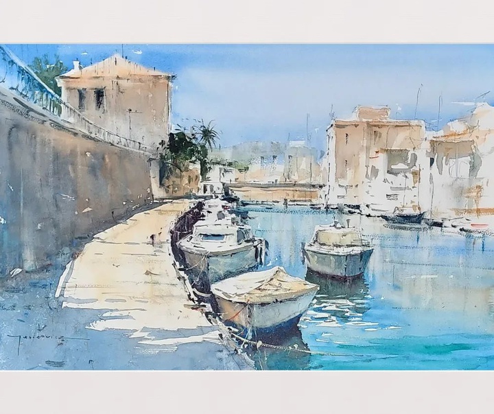 Gallery of Watercolor painting by Michał Jasiewicz-Poland