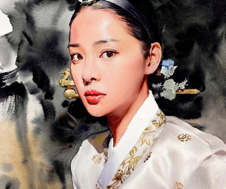 Gallery of Watercolor Painting by Jung Hun Sung- South Korea