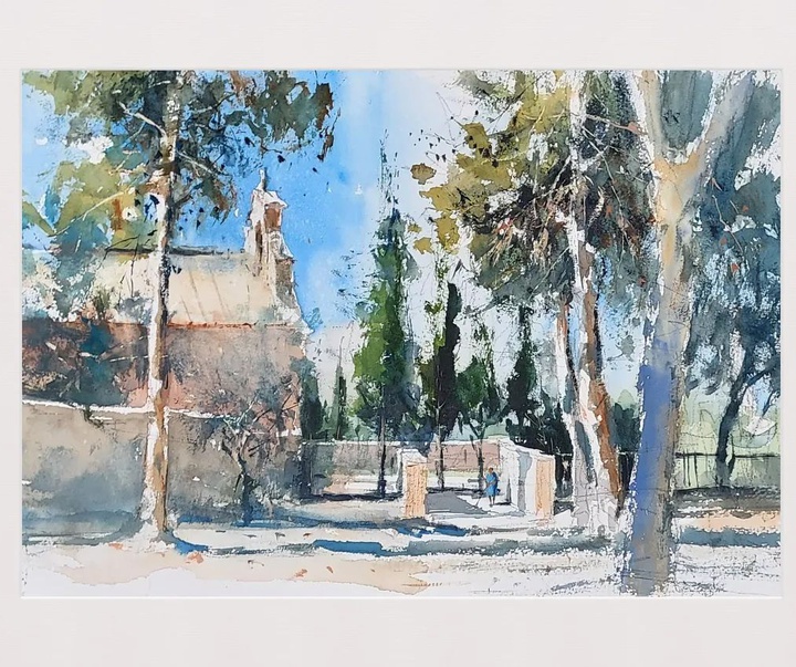 Gallery of Watercolor painting by Michał Jasiewicz-Poland