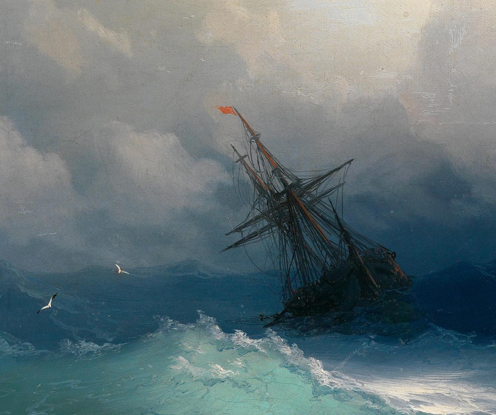 Gallery of Painting by Ivan Constantinovich Aivazovsky - Russia