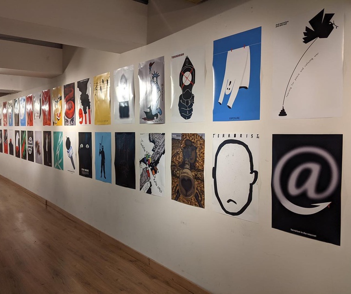 Photoreport of Posterrorism Exhibition in Indonesia