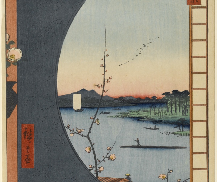Gallery of traditional paintings of Utagawa Hiroshige- Japan