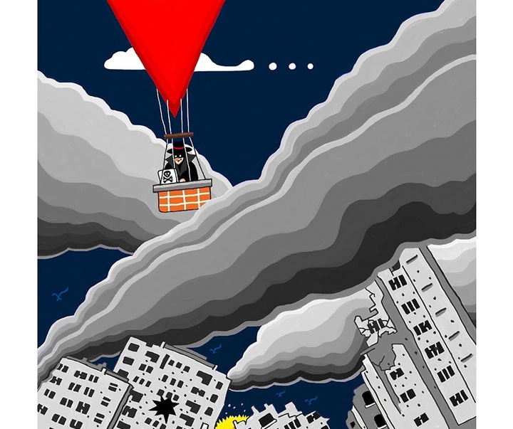 First Selection of the International Cartoon Contest “Terror Online”