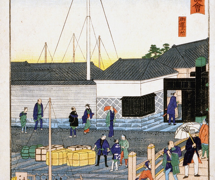 Gallery of traditional paintings of Utagawa Hiroshige- Japan