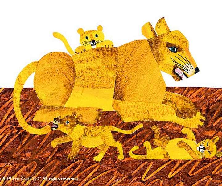 gallery of Illustrations by Eric Carle from USA