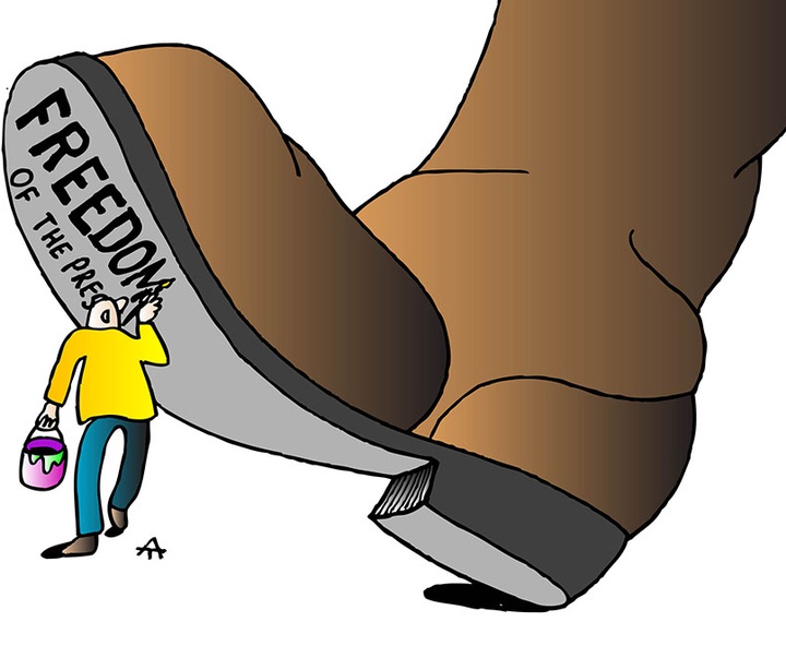 First Selection of the International Cartoon Contest “Terror Online”