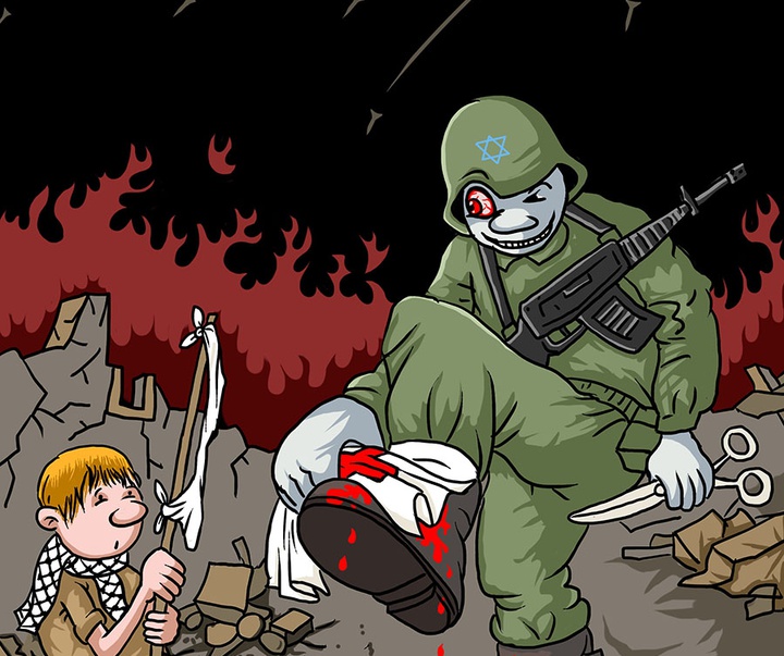 First Selection of the International Cartoon Contest “Terror Online”