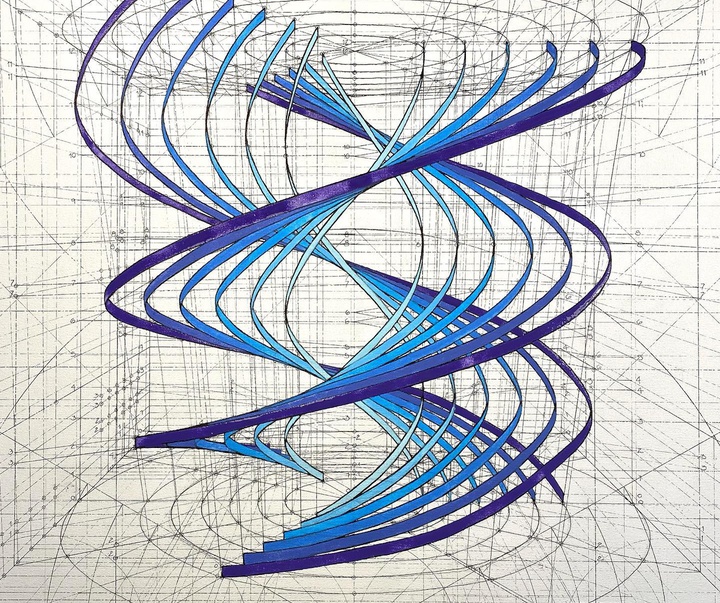 Gallery of geometric paintings by Rafael Araujo-Venezuela