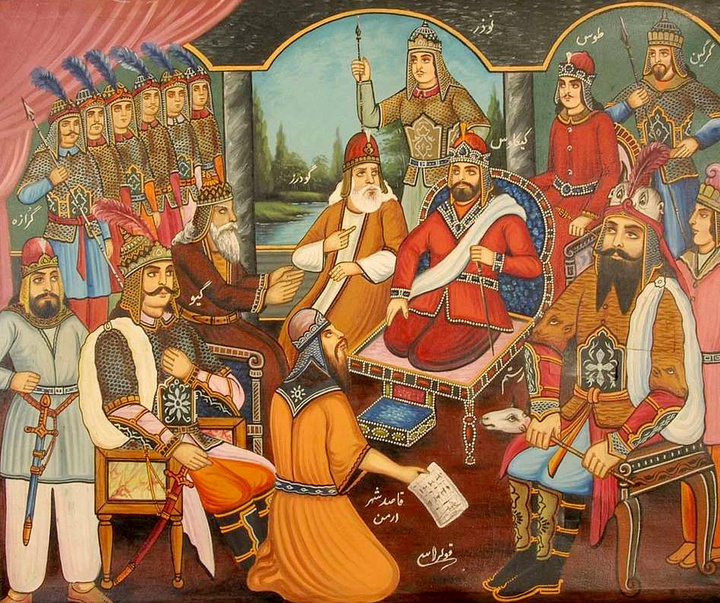 Gallery of Painting - Ghahveh Khaneh (Coffee House) Painting