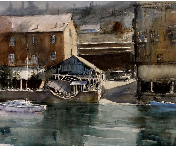 Gallery of Watercolor by Ricardo Azkargorta Celaya-Spain
