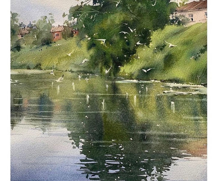 Gallery of Watercolor by Galina Gomzina-Russia