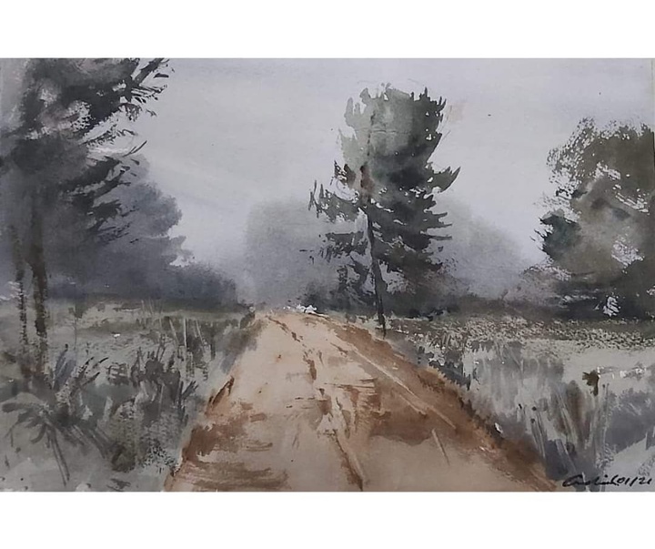 Gallery of Watercolor by Adrian Marmolejo Clarhed-Spain