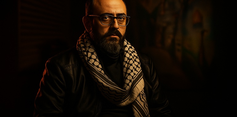 Interview with Kamal Sharaf – The Artist Whose Lines Are the Voice of Yemen