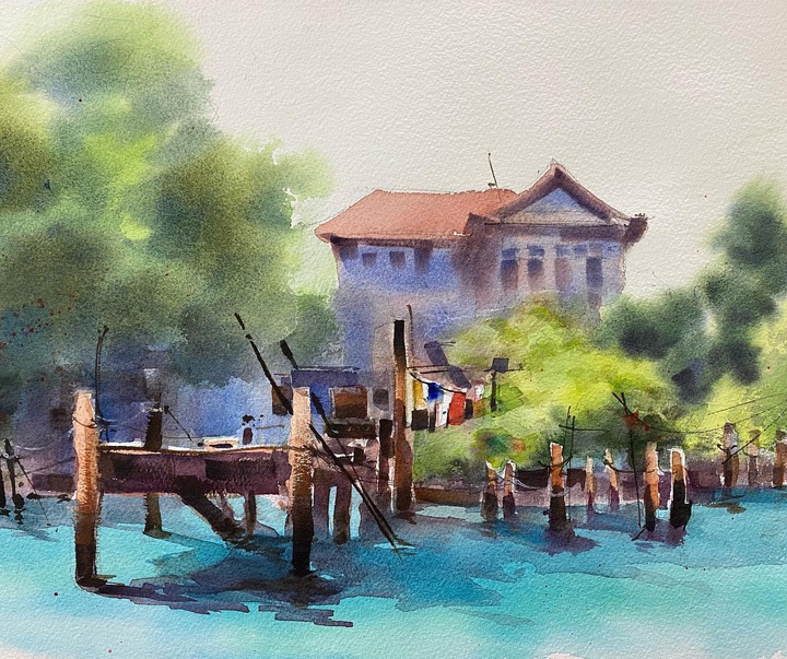 Gallery of Watercolor painting by Tere Lojero-Mexico