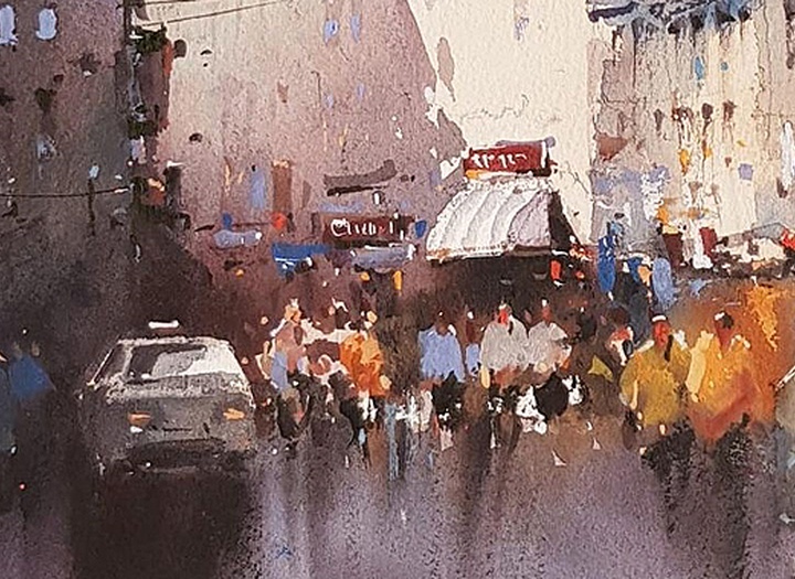 Gallery of Watercolor Painting "Corneliu Dragan"