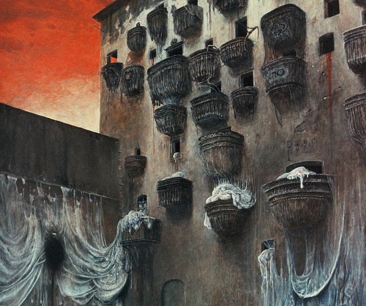 Gallery of Painting by Zdzisław Beksiński - Poland