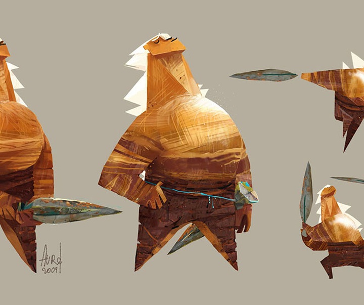 Gallery of Illustration & Character Design by Aurelien Predal-UK