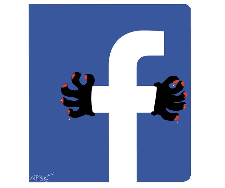 First Selection of the International Cartoon Contest “Terror Online”