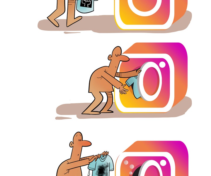 First Selection of the International Cartoon Contest “Terror Online”