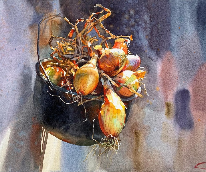 Gallery of Watercolor Painting by Samira Yanushkova- Ukraine