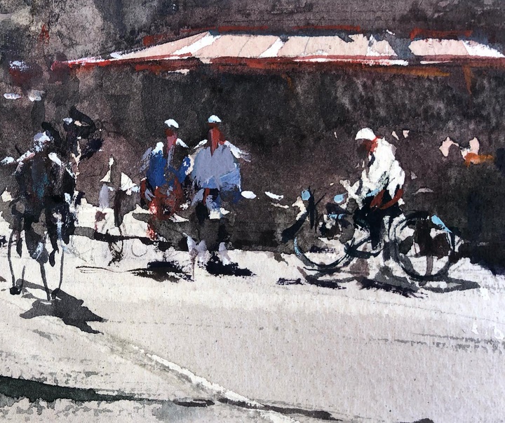 Gallery of Watercolor Painting by Joseph Zbukvic - Croatia