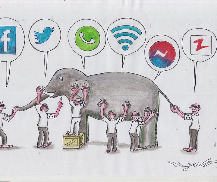 First Selection of the International Cartoon Contest “Terror Online”