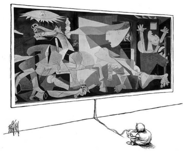 Gallery of cartoon by Angel Boligán from cuba