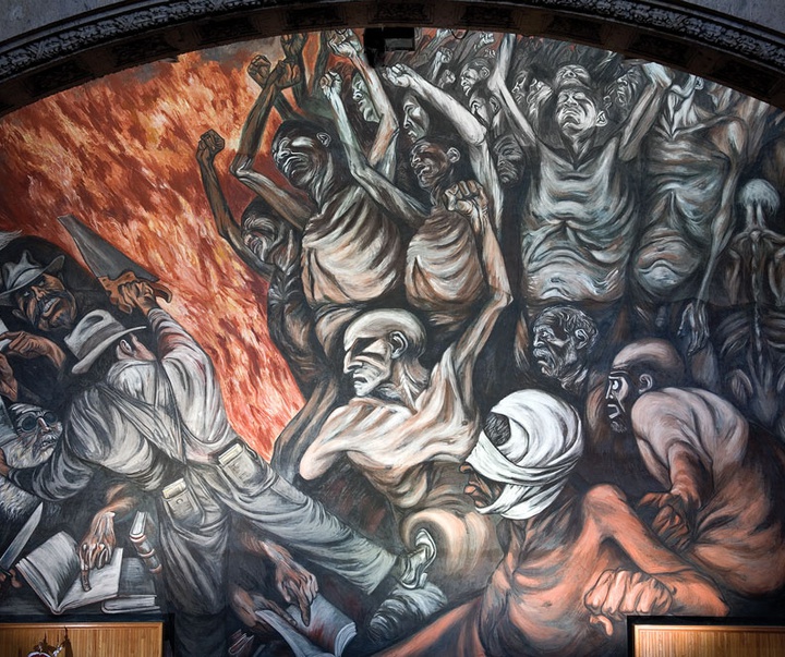 Gallery of Painting by José Clemente Orozco - Mexico