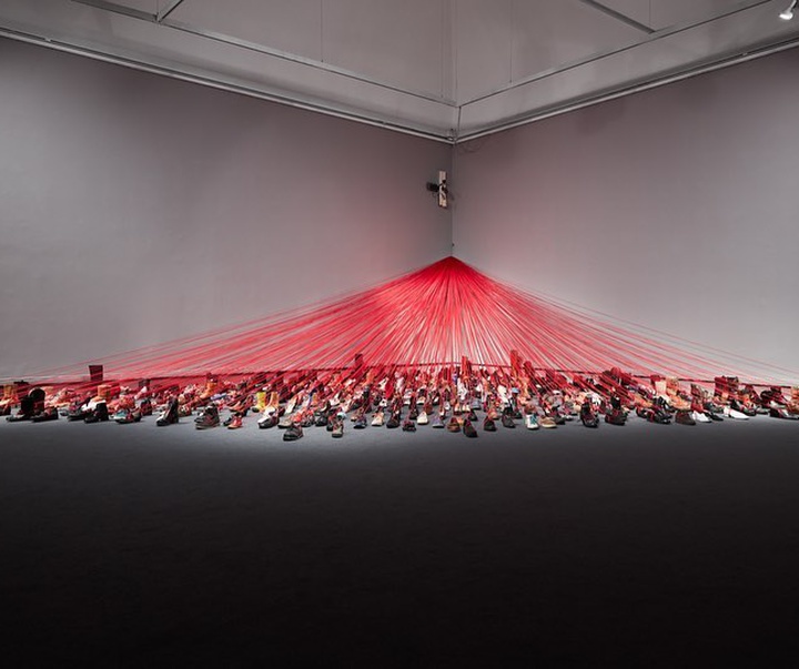 Gallery of Modern Art by Chiharu Shiota - Japan