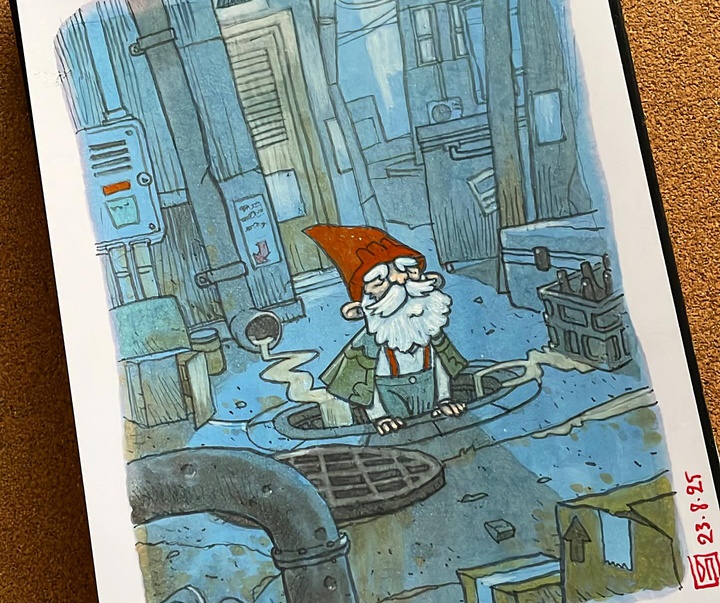 Gallery of illustration by Dimitris Pantazis -Greece