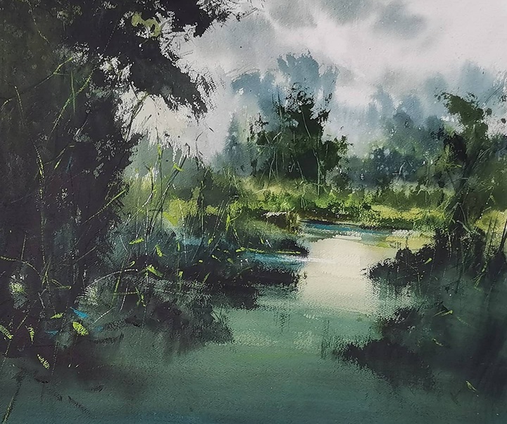 Gallery of Watercolor Painting by Pablo Garcia Avila-Spain