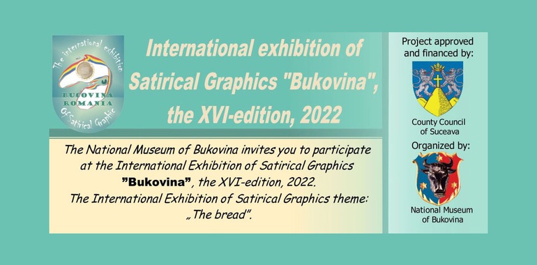 The 16th International Exhibition of Satirical Graphics, Bukovina 2022, Romania