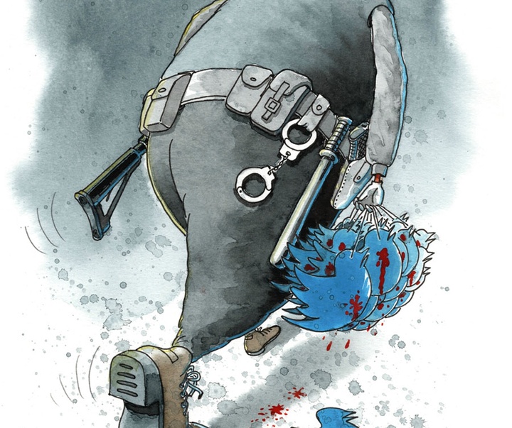 First Selection of the International Cartoon Contest “Terror Online”