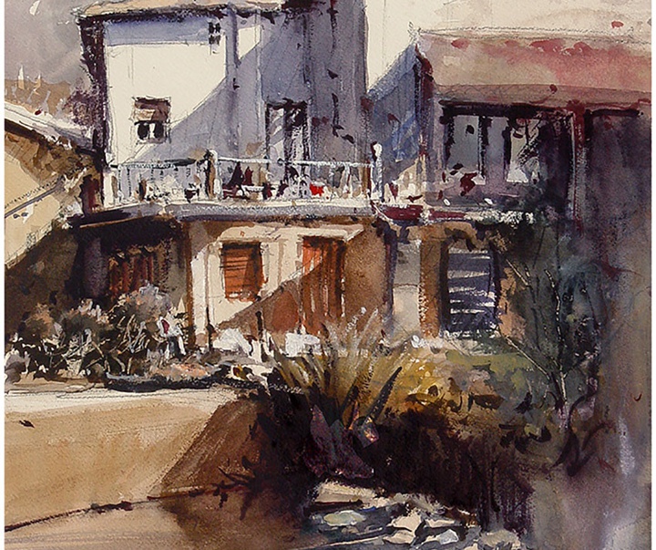 Gallery of Watercolor by Ricardo Azkargorta Celaya-Spain