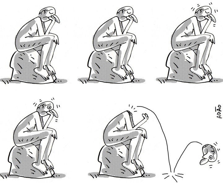 Gallery of cartoons by Adao Iturrusgarai - Brazil