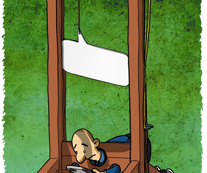 First Selection of the International Cartoon Contest “Terror Online”