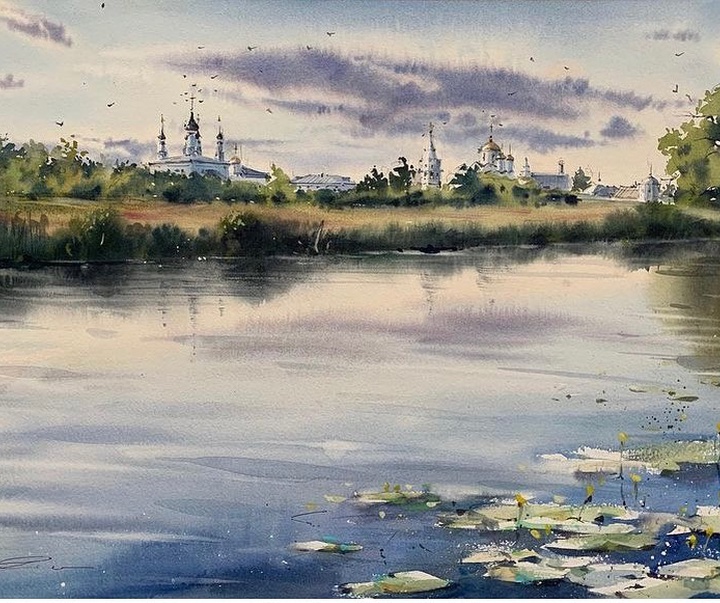 Gallery of Watercolor by Galina Gomzina-Russia