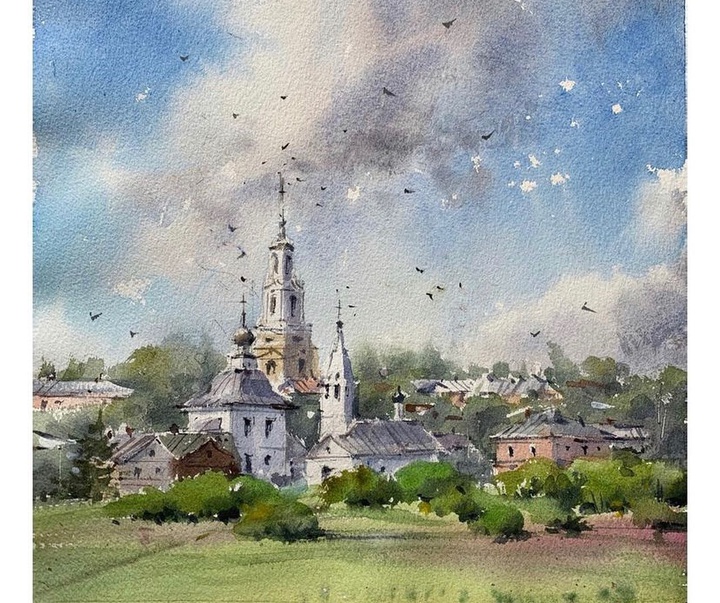 Gallery of Watercolor by Galina Gomzina-Russia