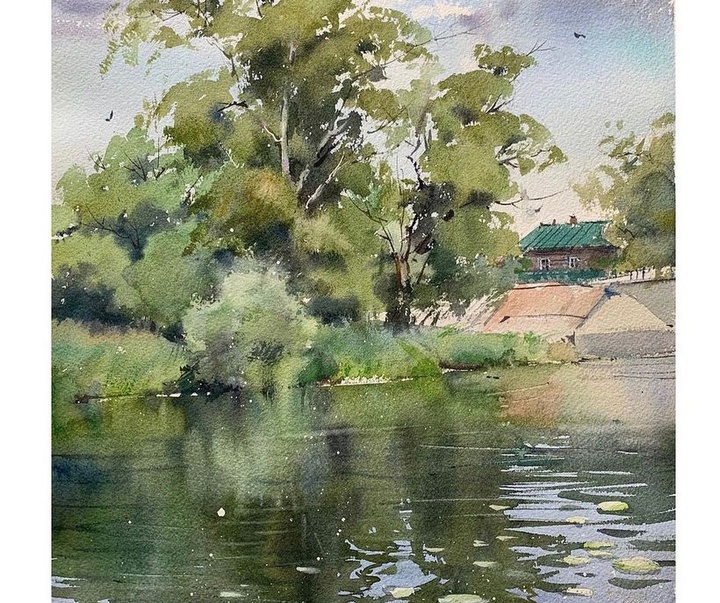 Gallery of Watercolor by Galina Gomzina-Russia