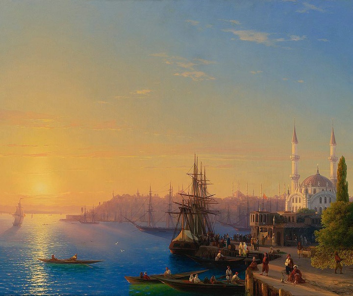 Gallery of Painting by Ivan Constantinovich Aivazovsky - Russia