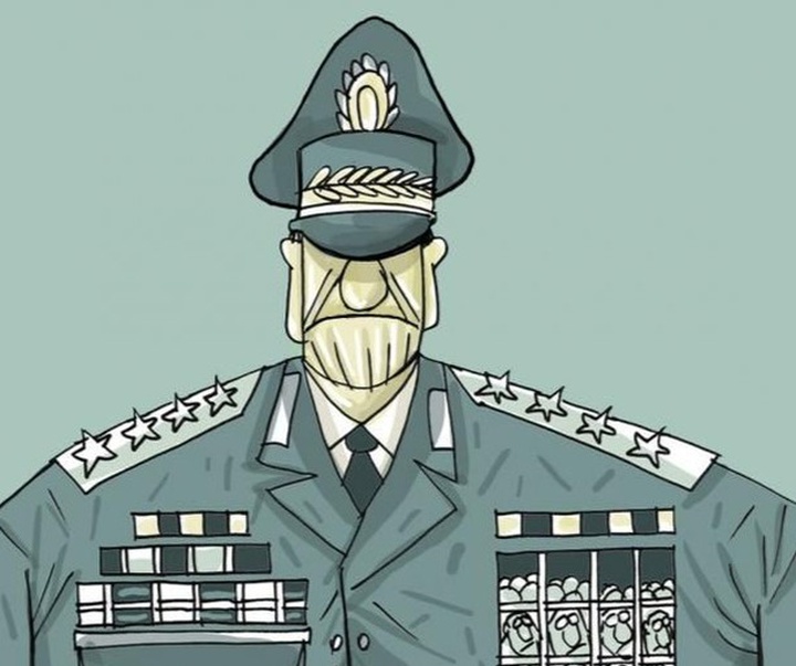 Gallery of Cartoon & Cricature - War & Peace